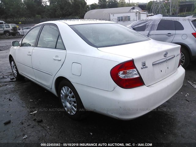4T1BE30K22U095973 - 2002 TOYOTA CAMRY LE/XLE/SE 白色 照片 3