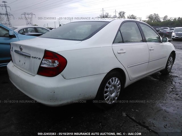 4T1BE30K22U095973 - 2002 TOYOTA CAMRY LE/XLE/SE 白色 照片 4
