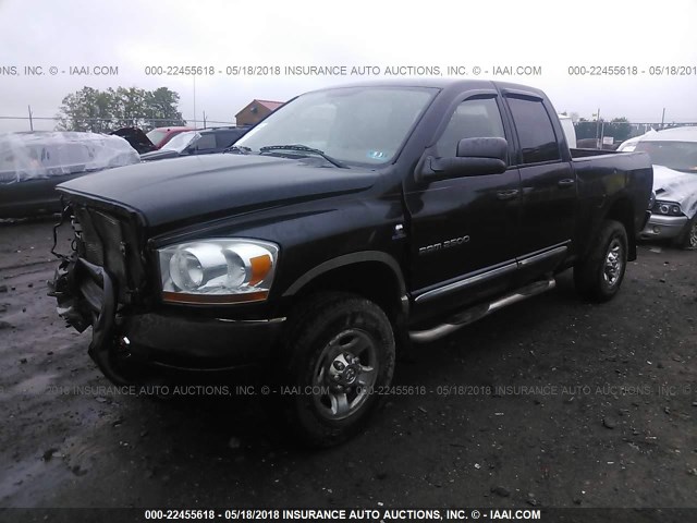 1D7KS28C06J134562 - 2006 DODGE RAM 2500 ST/SLT 黑色 照片 2