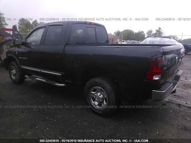 1D7KS28C06J134562 - 2006 DODGE RAM 2500 ST/SLT 黑色 照片 3