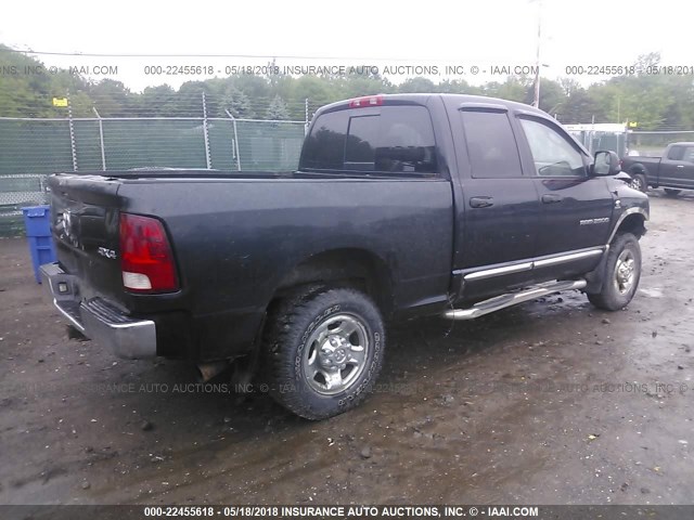1D7KS28C06J134562 - 2006 DODGE RAM 2500 ST/SLT 黑色 照片 4
