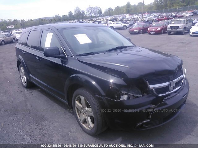 3D4GH57VX9T527214 - 2009 DODGE JOURNEY SXT BLACK photo 1