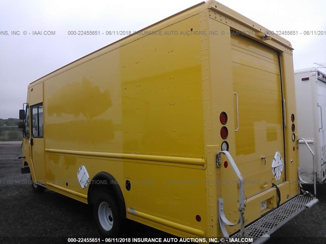 1FCLE49L08DA28825 - 2008 FORD ECONOLINE E450 SUPER D CMM STRP CHS YELLOW photo 3