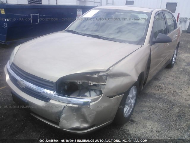 1G1ZT54864F220847 - 2004 CHEVROLET MALIBU LS GOLD photo 2