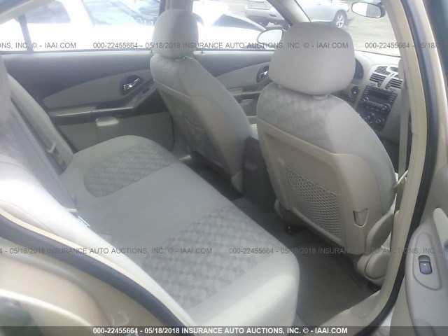 1G1ZT54864F220847 - 2004 CHEVROLET MALIBU LS GOLD photo 8