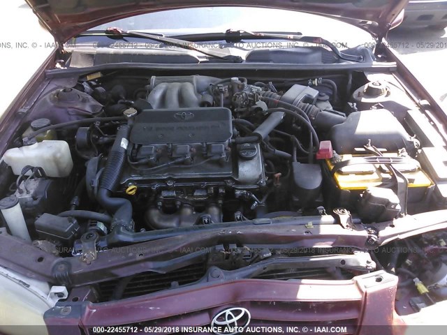 JT2BF28K6X0210100 - 1999 TOYOTA CAMRY LE/XLE MAROON photo 10