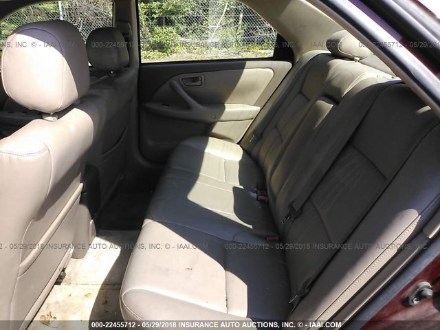 JT2BF28K6X0210100 - 1999 TOYOTA CAMRY LE/XLE MAROON photo 8