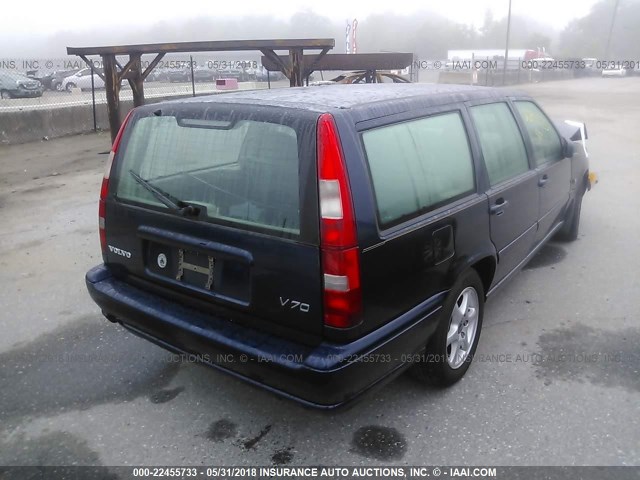 YV1LW61J7Y2642490 - 2000 VOLVO V70 SE BLUE photo 4