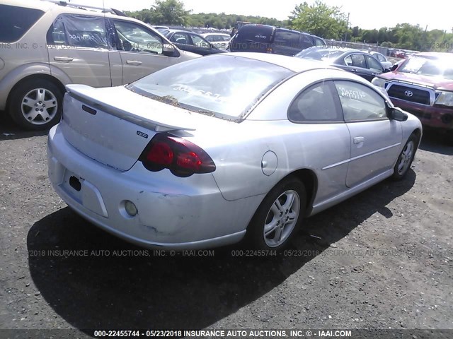 4B3AG42G04E096836 - 2004 DODGE STRATUS SXT SILVER photo 4