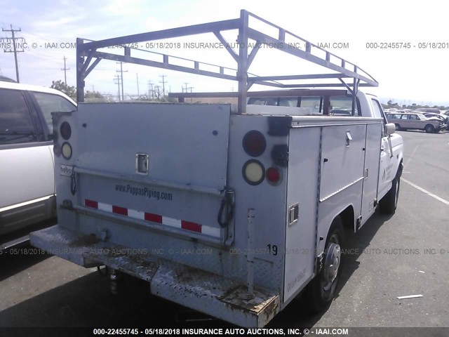 1FTHF25H6SLB46559 - 1995 FORD F250 WHITE photo 4