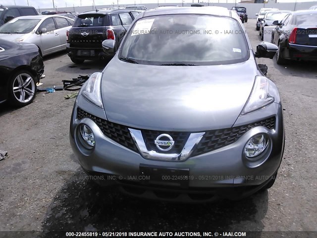 JN8AF5MR3FT508029 - 2015 NISSAN JUKE S/SV/SL/NISMO BLUE photo 6