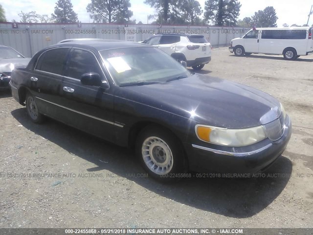 1LNHM81W8YY819307 - 2000 LINCOLN TOWN CAR EXECUTIVE Черный фото 1