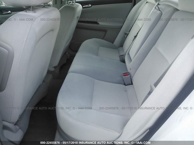 2G1WB5E32D1112323 - 2013 CHEVROLET IMPALA LT WHITE photo 8