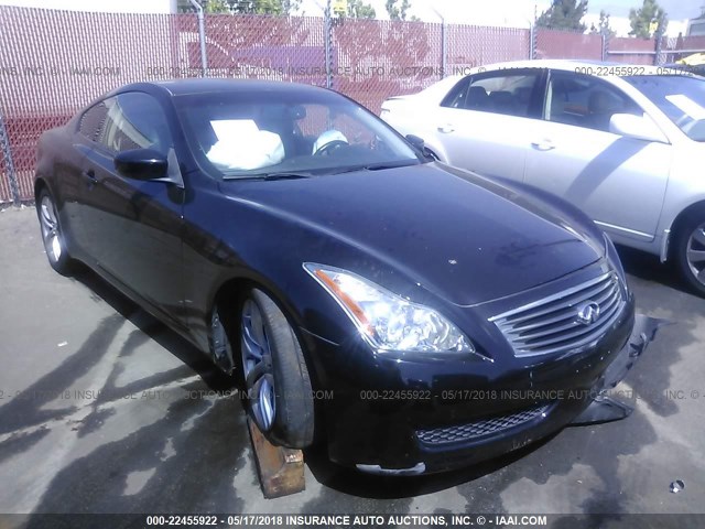 JNKCV64E98M128103 - 2008 INFINITI G37 JOURNEY/SPORT BLACK photo 1