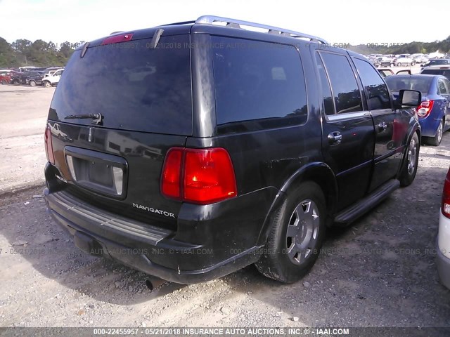5LMFU27515LJ01591 - 2005 LINCOLN NAVIGATOR 黑色 照片 4