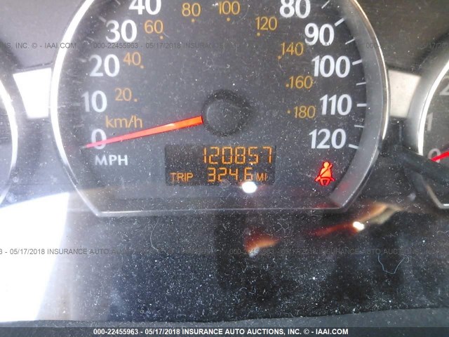 1G8AJ55F67Z122826 - 2007 SATURN ION LEVEL 2 RED photo 7