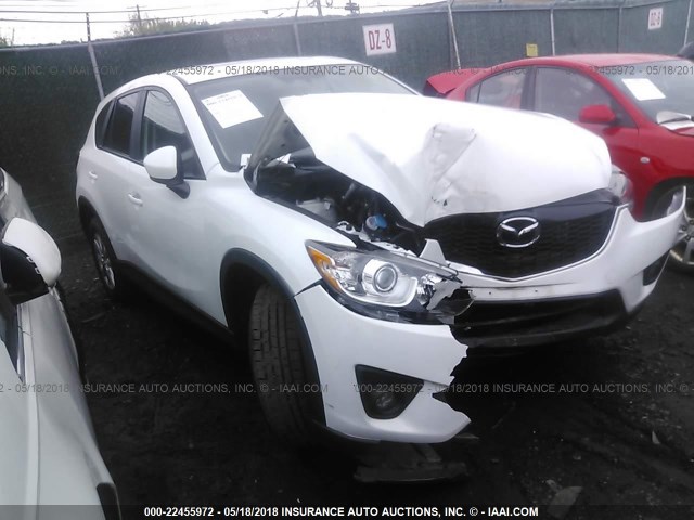 JM3KE2CE9D0126593 - 2013 MAZDA CX-5 TOURING WHITE photo 1