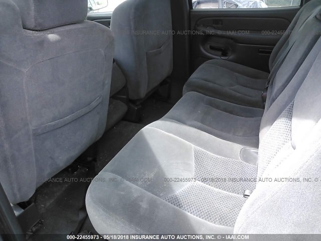 2GCEK13V071134308 - 2007 CHEVROLET SILVERADO K1500 CLASSIC CREW CAB SILVER photo 8