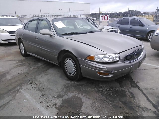 1G4HP54K714157604 - 2001 BUICK LESABRE CUSTOM GRAY photo 1