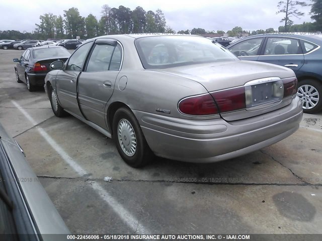 1G4HP54K714157604 - 2001 BUICK LESABRE CUSTOM GRAY photo 3