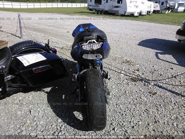 JKAEXEA177A025420 - 2007 KAWASAKI EX650 A Mavi foto 6