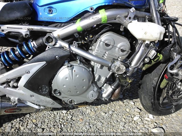 JKAEXEA177A025420 - 2007 KAWASAKI EX650 A Mavi foto 8