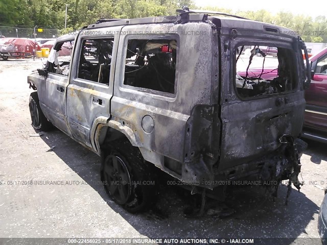 1J8HG58N76C178726 - 2006 JEEP COMMANDER LIMITED WHITE photo 3