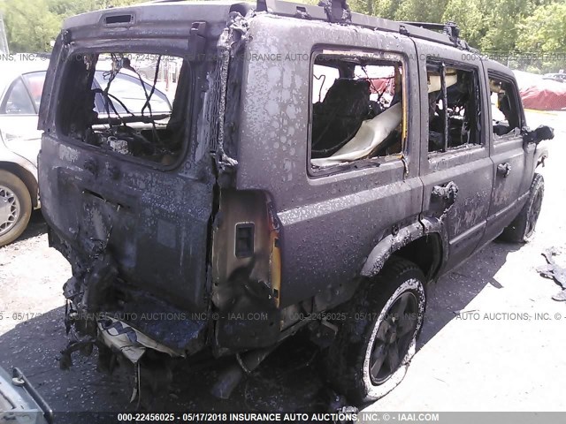 1J8HG58N76C178726 - 2006 JEEP COMMANDER LIMITED WHITE photo 4