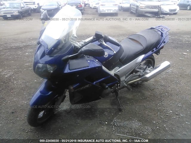 JYARP09Y35A000308 - 2005 YAMAHA FJR1300 AC BLUE photo 2