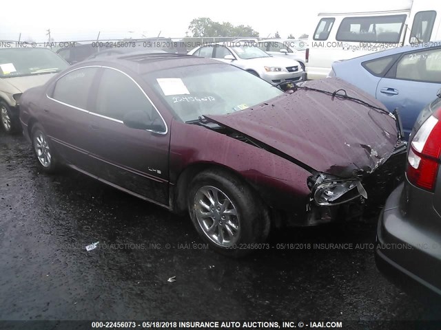 2C3AC56G31H510227 - 2001 CHRYSLER LHS MAROON photo 1