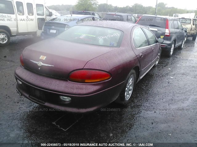 2C3AC56G31H510227 - 2001 CHRYSLER LHS MAROON photo 4