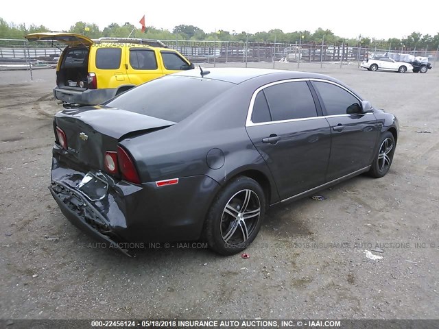 1G1ZC5E19BF255641 - 2011 CHEVROLET MALIBU 1LT 黑色 照片 4