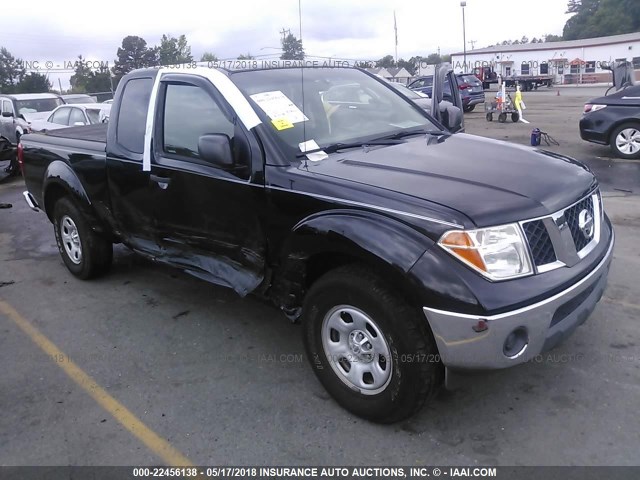 1N6BD06T58C450068 - 2008 NISSAN FRONTIER KING CAB XE/KING CAB SE BLACK photo 1