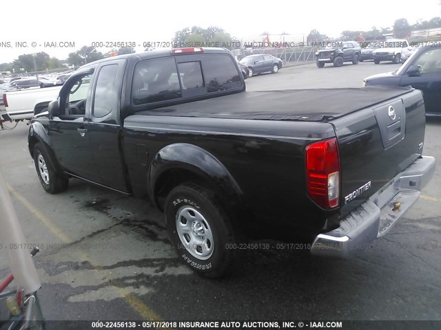 1N6BD06T58C450068 - 2008 NISSAN FRONTIER KING CAB XE/KING CAB SE BLACK photo 3