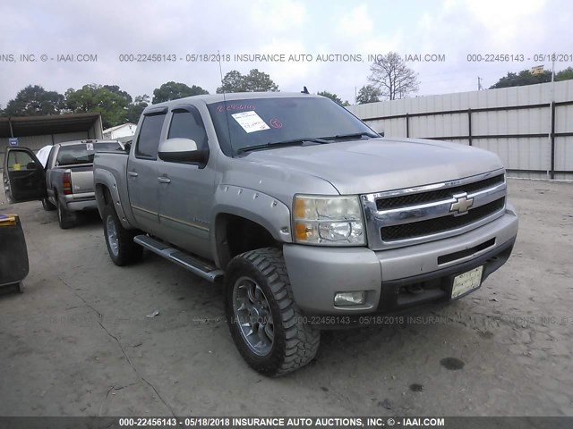 3GCEK33379G189827 - 2009 CHEVROLET SILVERADO K1500 LTZ SILVER photo 1