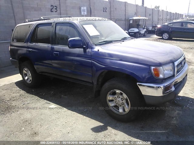 JT3GN86R4W0066293 - 1998 TOYOTA 4RUNNER SR5 PURPLE photo 1