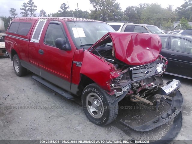 2FTRX17W04CA31573 - 2004 FORD F-150 HERITAGE CLASSIC RED photo 1