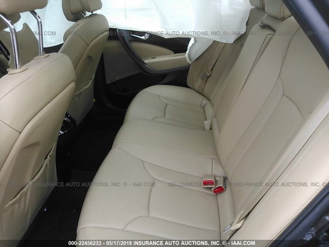 KMHFH4JGXGA508241 - 2016 HYUNDAI AZERA LIMITED GRAY photo 8