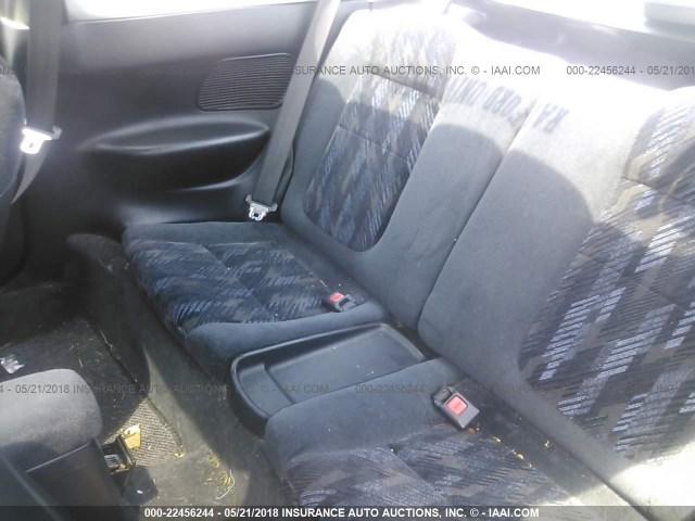 JH4DC4450YS013206 - 2000 ACURA INTEGRA LS RED photo 8