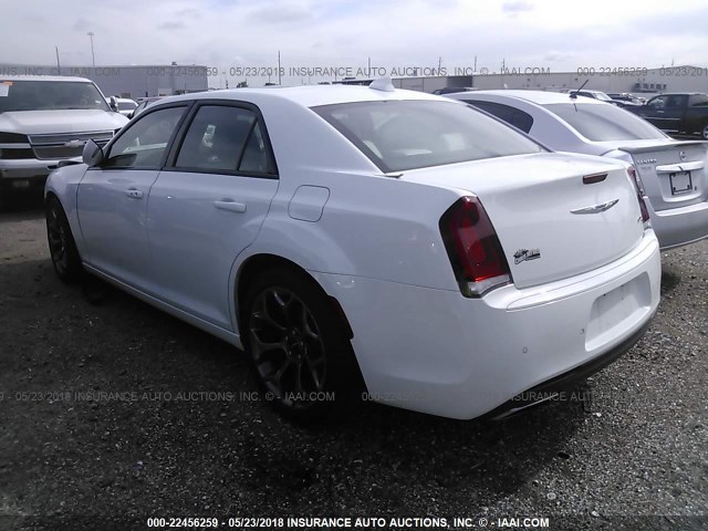 2C3CCABG2HH538523 - 2017 CHRYSLER 300 S WHITE photo 3