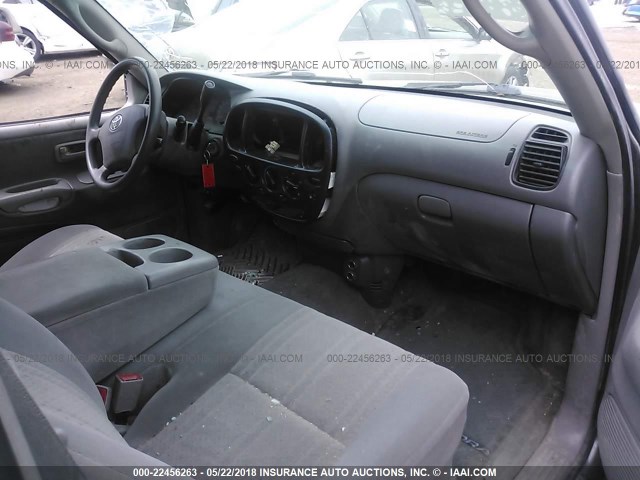 5TBBT44163S435772 - 2003 TOYOTA TUNDRA ACCESS CAB SR5 GRAY photo 5