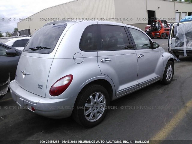 3A4FY58B57T541462 - 2007 CHRYSLER PT CRUISER TOURING SILVER photo 4