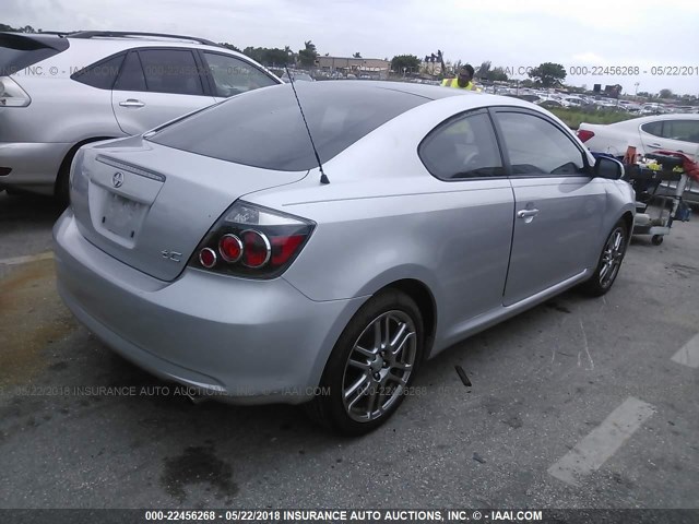 JTKDE3B78A0315198 - 2010 TOYOTA SCION TC 灰色 照片 4