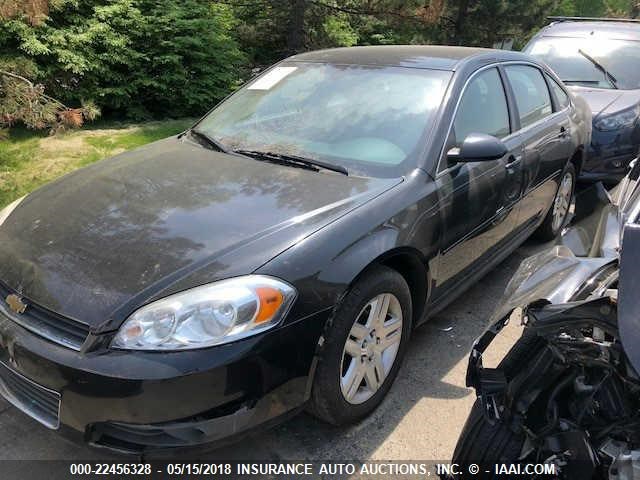 2G1WB5EK2B1326135 - 2011 CHEVROLET IMPALA LT BLACK photo 2