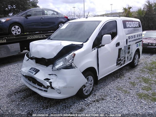 3N6CM0KN3HK693805 - 2017 NISSAN NV200 2.5S/2.5SV WHITE photo 2