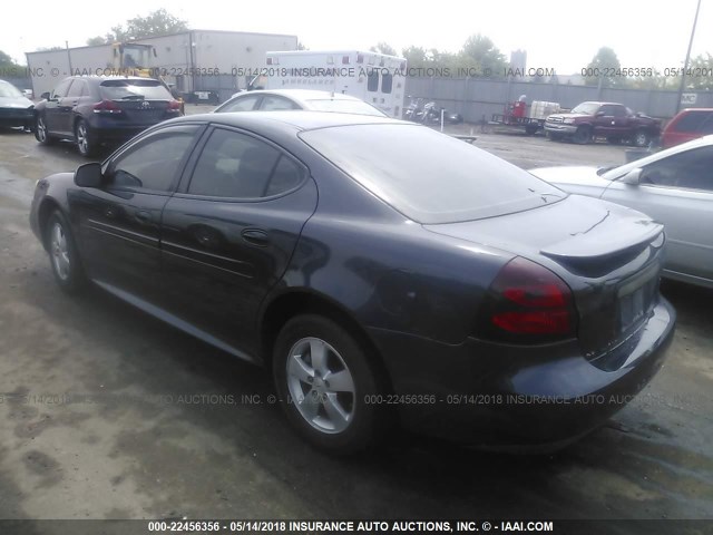 2G2WP552481174154 - 2008 PONTIAC GRAND PRIX Dark Blue photo 3