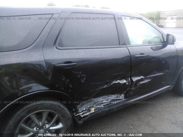 1C4RDHDGXHC869622 - 2017 DODGE DURANGO GT BLACK photo 6