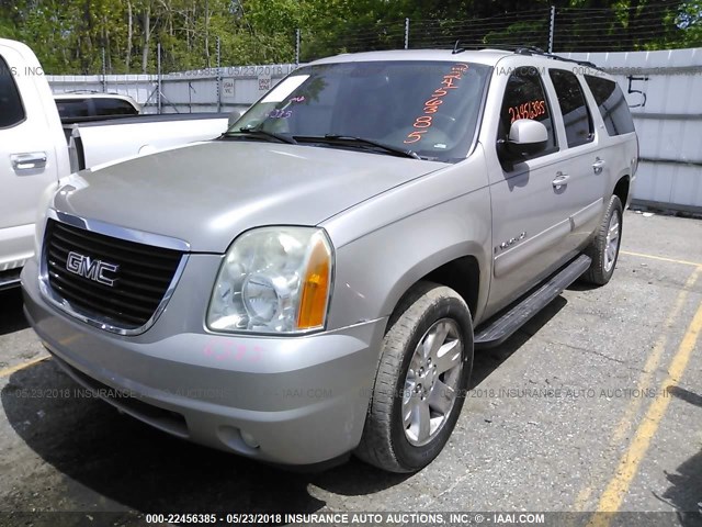 1GKFK16307J237642 - 2007 GMC YUKON XL K1500 GRAY photo 2