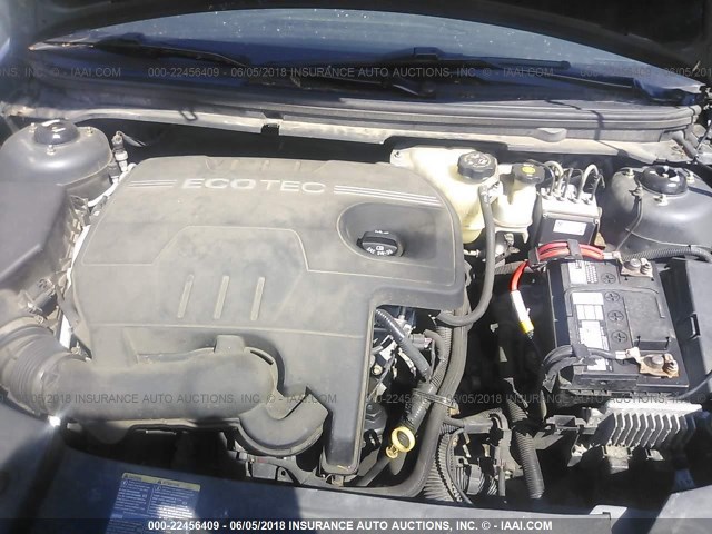1G1ZH57B49F252664 - 2009 CHEVROLET MALIBU 1LT 灰色 照片 10