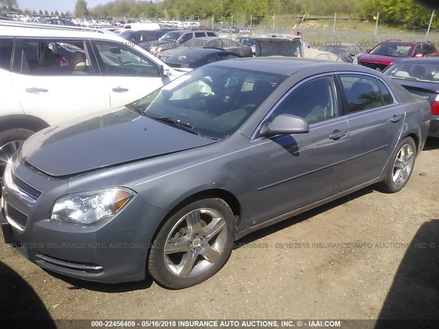 1G1ZH57B49F252664 - 2009 CHEVROLET MALIBU 1LT 灰色 照片 2